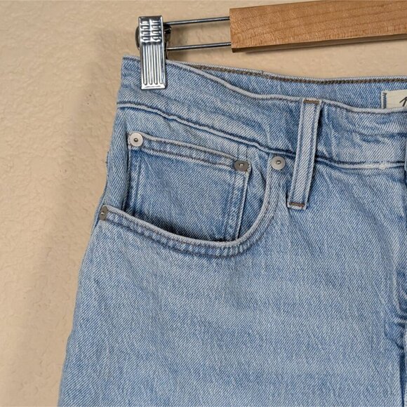 Madewell The Perfect Vintage Straight Leg Jeans Light Wash Women's Sz 30 - Picture 10 of 12